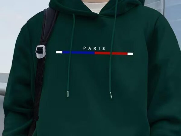 Gents Hoodie for Winter - Dark Green-ZS1