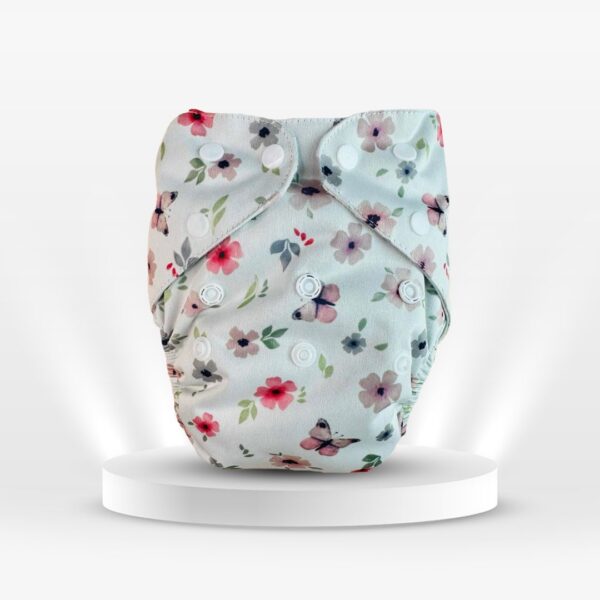 Washable Diaper (Knitted Fabric) – with 2 Pads-ZS6