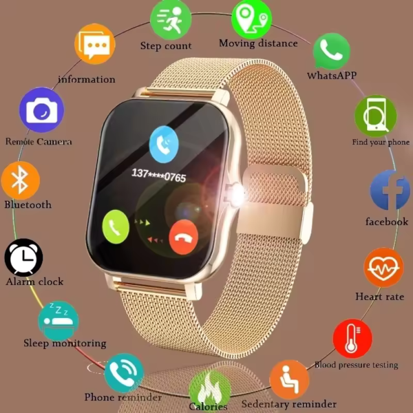 SmartLife 2025 – Men & Women Fitness Watch